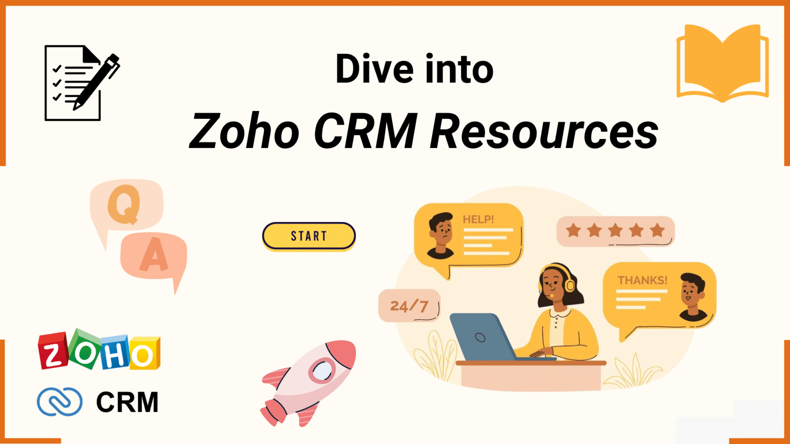 Dive into the Zoho CRM Resources
